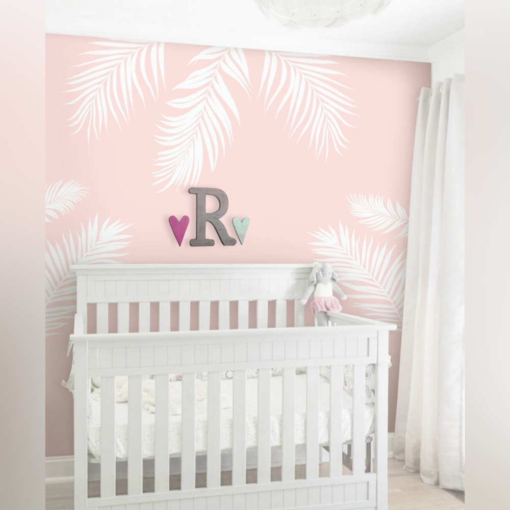 Simple Shapes Peel and Stick Palm Frond “Wallpaper”